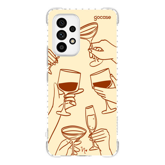 Capinha para celular  Nina Miano - Cheers!