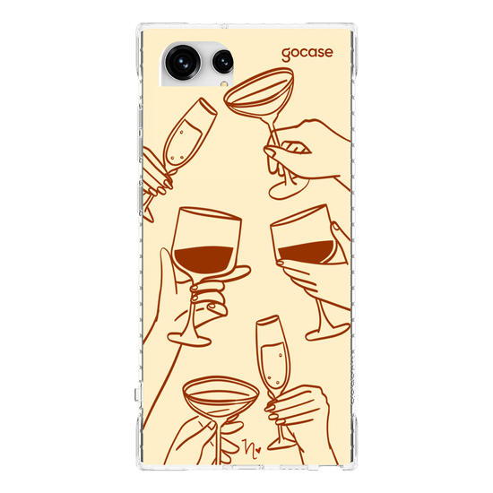 Capinha para celular  Nina Miano - Cheers!