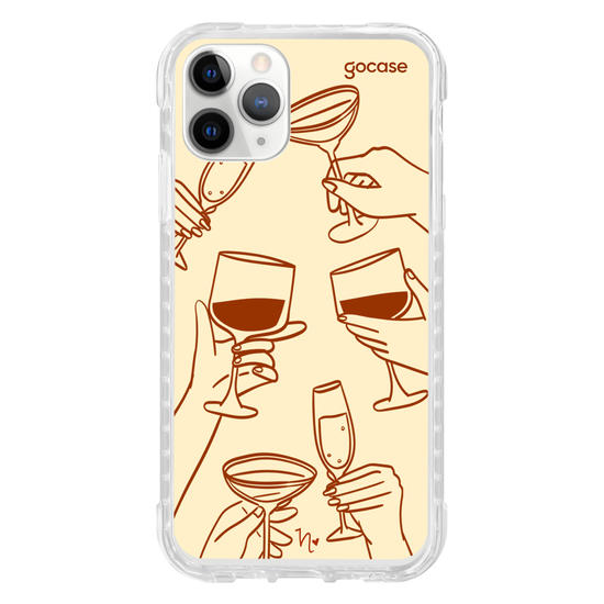 Capinha para celular  Nina Miano - Cheers!