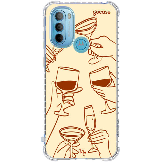 Capinha para celular  Nina Miano - Cheers!