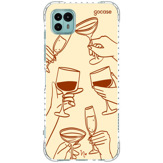 Capinha para celular  Nina Miano - Cheers!