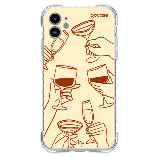 Capinha para celular  Nina Miano - Cheers!