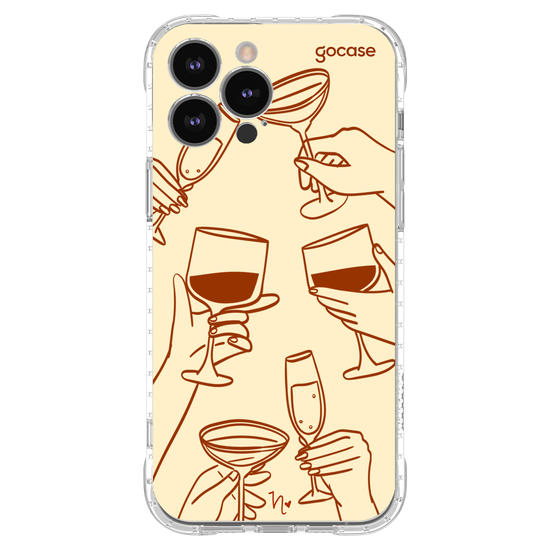 Capinha para celular  Nina Miano - Cheers!