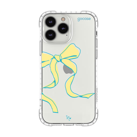 Capinha para celular  Nina Miano - Laço Girly Amarelo