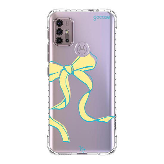 Capinha para celular  Nina Miano - Laço Girly Amarelo