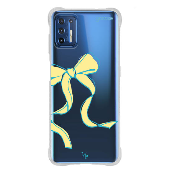 Capinha para celular  Nina Miano - Laço Girly Amarelo