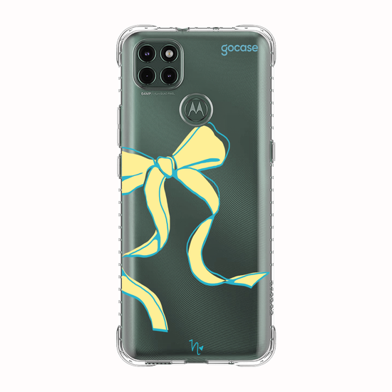 Capinha para celular  Nina Miano - Laço Girly Amarelo
