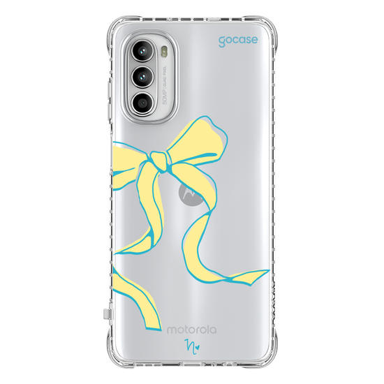 Capinha para celular  Nina Miano - Laço Girly Amarelo