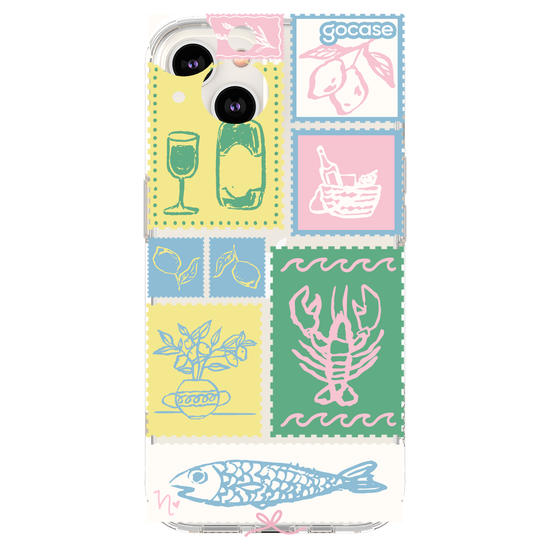 Capinha para celular  Nina Miano - Quadros de Verão