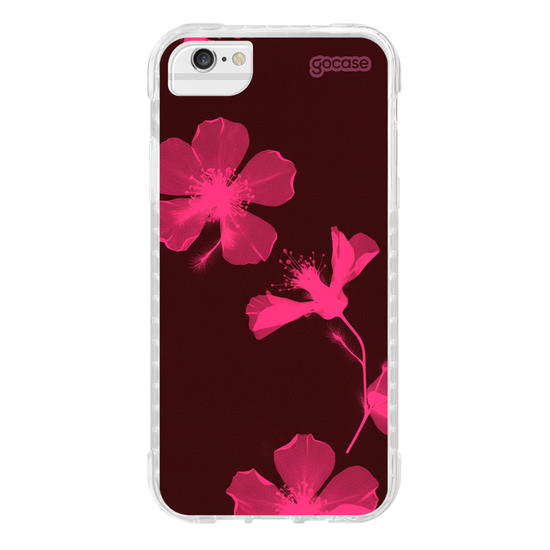 Capinha para celular  Nocturnal Pink Flowers