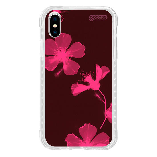 Capinha para celular  Nocturnal Pink Flowers