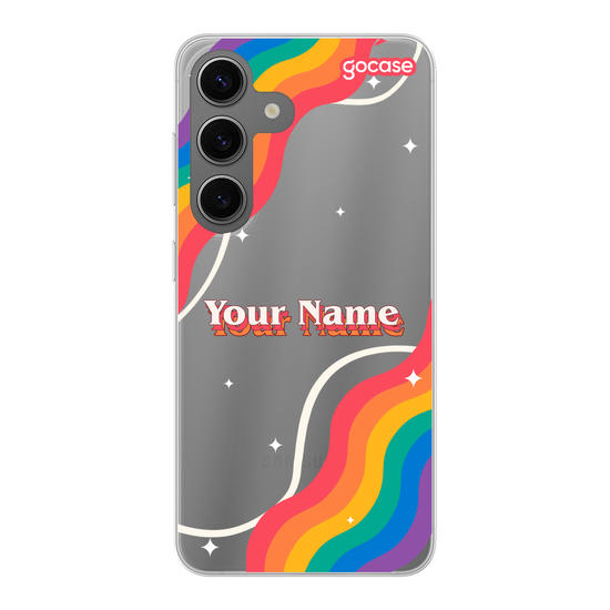Name with Rainbow Phone Case