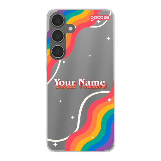 Name with Rainbow Phone Case