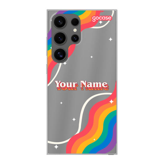 Name with Rainbow Phone Case