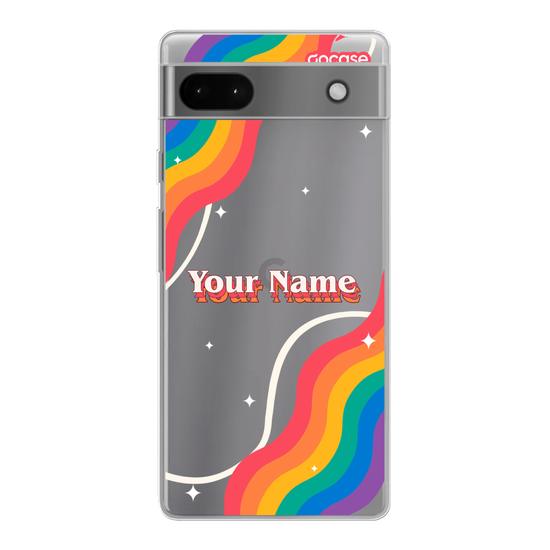 Cover Name with Rainbow