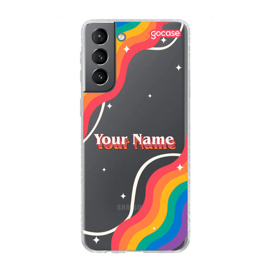 Name with Rainbow Phone Case