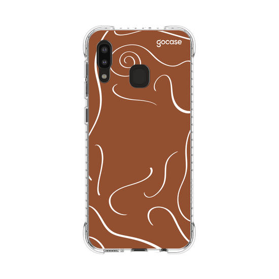 Capinha para celular Nome com Linhas