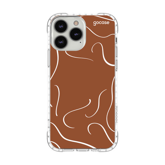 Capinha para celular Nome com Linhas