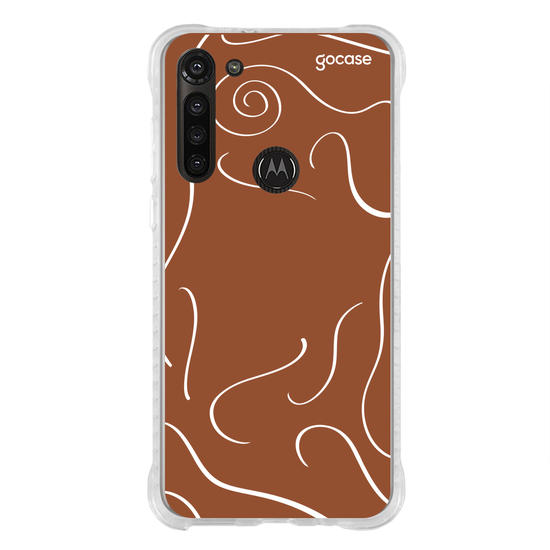Capinha para celular Nome com Linhas