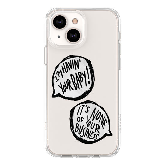 None of Your Business Phone Case