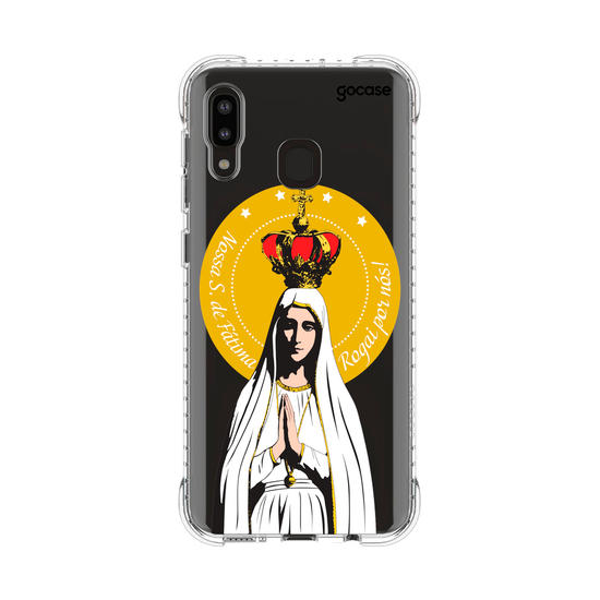 Capinha para celular Arte Nossa Senhora de Fatima, Rogai Por Nós 