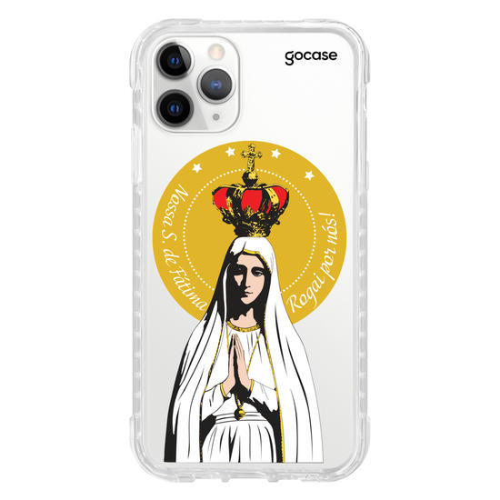 Capinha para celular Arte Nossa Senhora de Fatima, Rogai Por Nós 