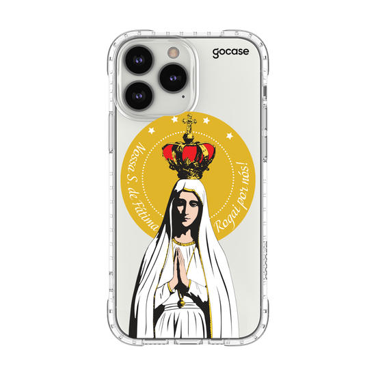 Capinha para celular Arte Nossa Senhora de Fatima, Rogai Por Nós 