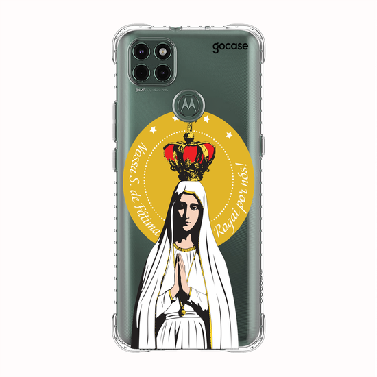 Capinha para celular Arte Nossa Senhora de Fatima, Rogai Por Nós 