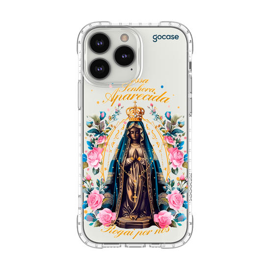 Capinha para celular  Nossa Senhora Aparecida Flores