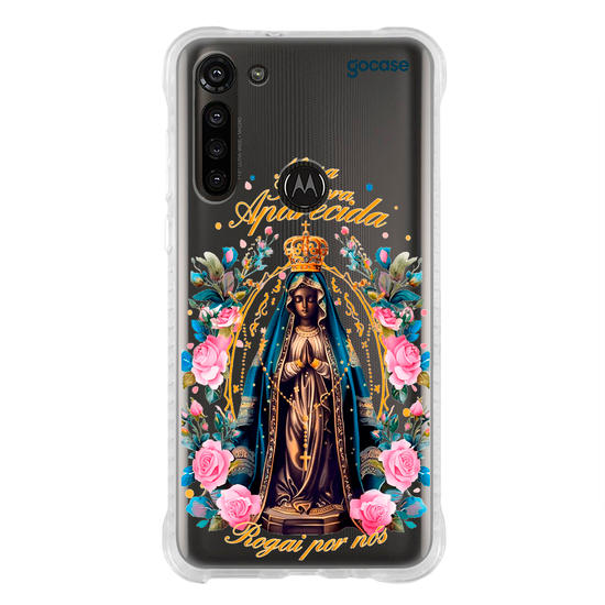Capinha para celular  Nossa Senhora Aparecida Flores