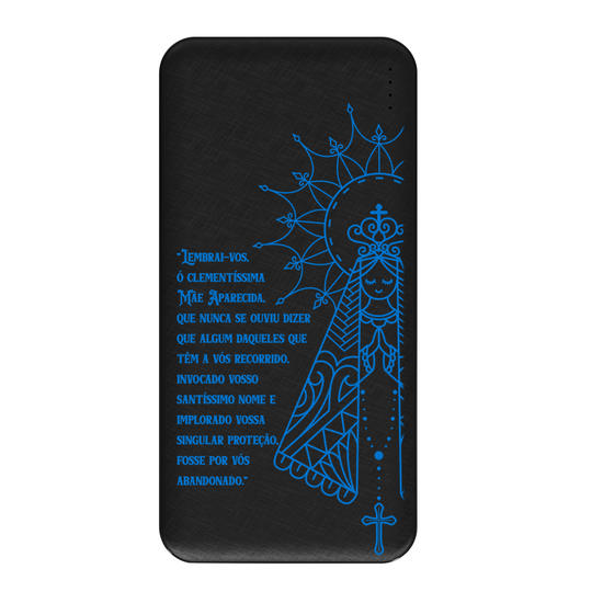 Carregador Portátil Fast Charge - Nossa Senhora Aparecida Linear