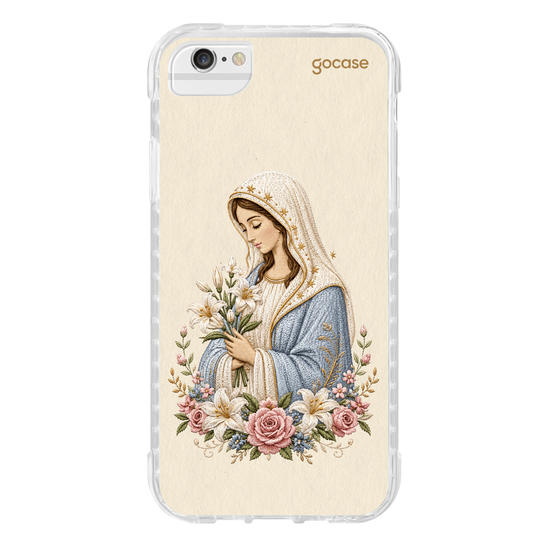 Capinha para celular  Nossa Senhora Bordada