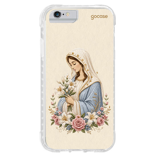 Capinha para celular  Nossa Senhora Bordada