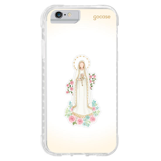 Capinha para celular  Nossa Senhora de Fátima em Aquarela