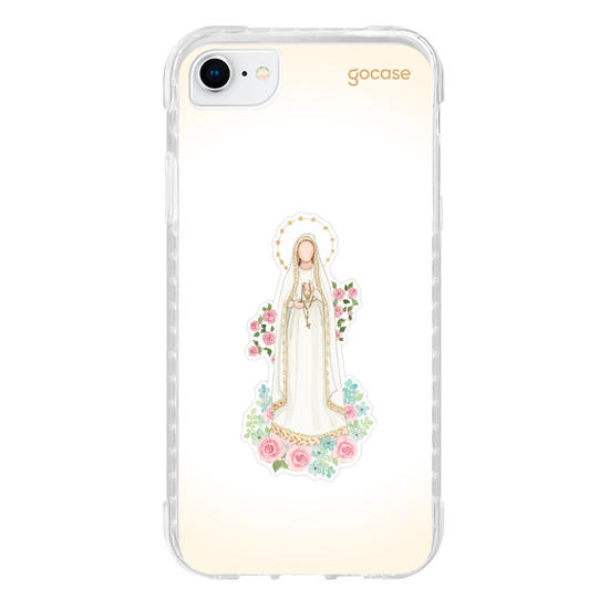 Capinha para celular  Nossa Senhora de Fátima em Aquarela