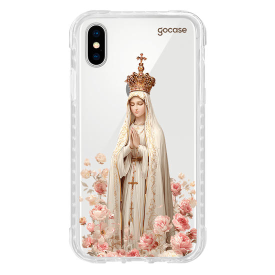 Capinha para celular  Nossa Senhora entre Flores