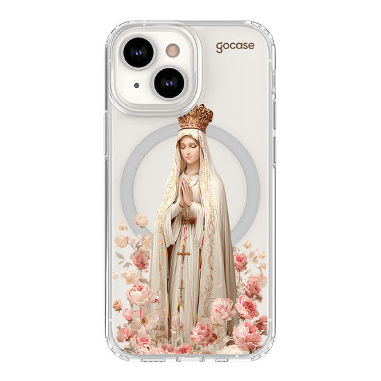Capinha para celular  Nossa Senhora entre Flores
