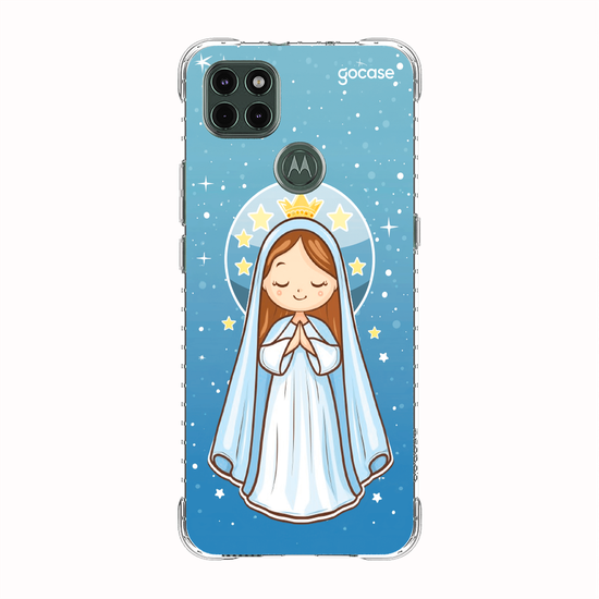 Capinha para celular Nossa Senhora e as Estrelas