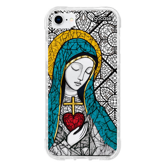 Capinha para celular  Nossa Senhora Vitral