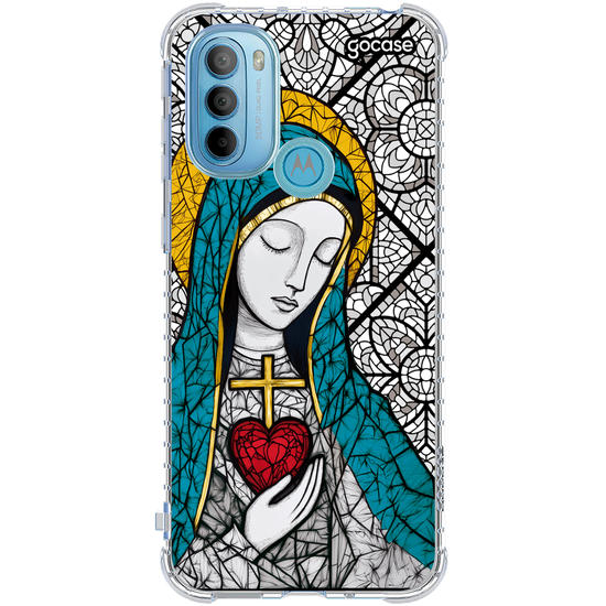 Capinha para celular  Nossa Senhora Vitral