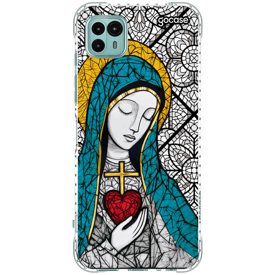 Capinha para celular  Nossa Senhora Vitral