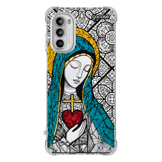 Capinha para celular  Nossa Senhora Vitral