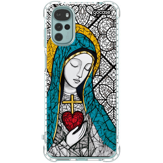 Capinha para celular  Nossa Senhora Vitral