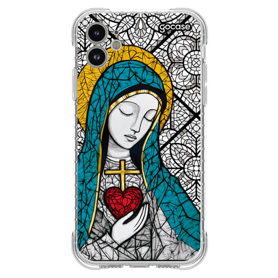 Capinha para celular  Nossa Senhora Vitral