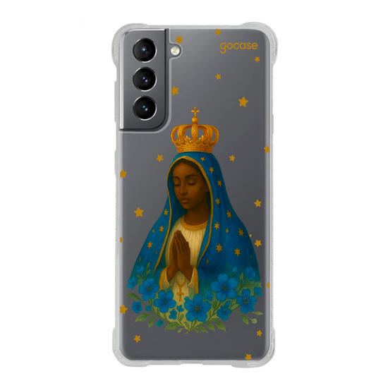 Capinha para celular  Nossa Sra. Aparecida - Estrelas
