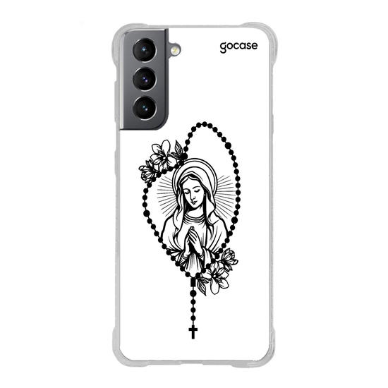 Capinha para celular  Nossa Senhora das Graças - Terço