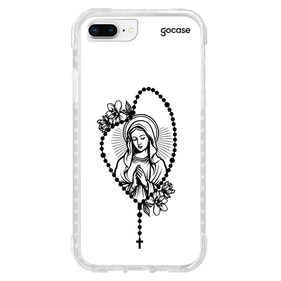 Capinha para celular  Nossa Senhora das Graças - Terço