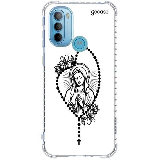 Capinha para celular  Nossa Senhora das Graças - Terço