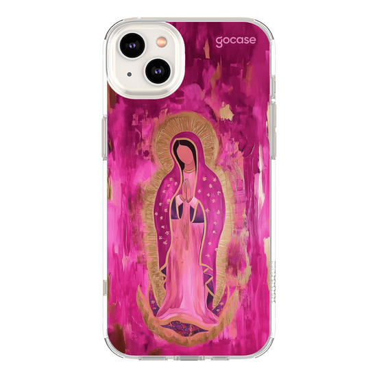 Capinha para celular  Nossa Senhora Guadalupe Pink