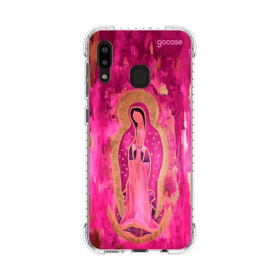 Capinha para celular  Nossa Senhora Guadalupe Pink
